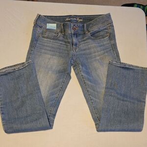 American Eagle Outfitters Blue Skinny Jeans Classic Style